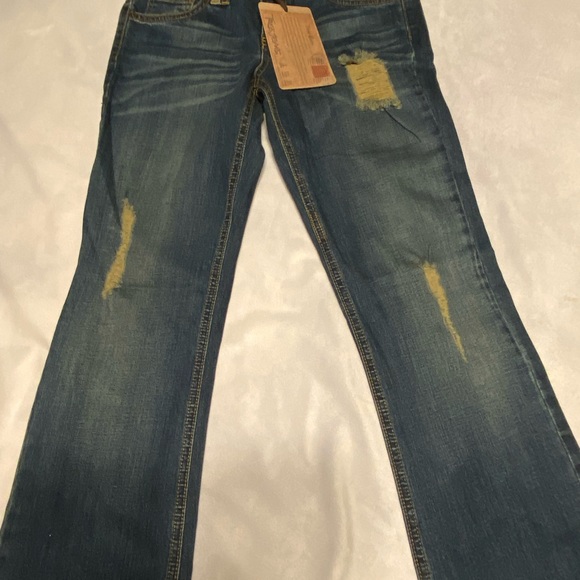 Truck Jeans Women’s juniors size 5 bootcut Made in USA Original American Ride - Picture 5 of 9